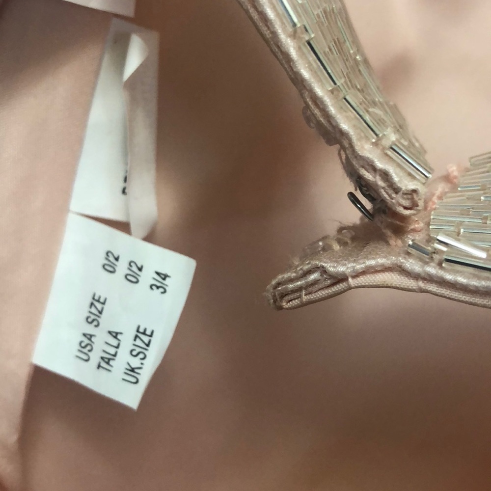 Pink chiffon prom dress - Picture 6 of 8